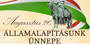 Államalapítás ünnepe - Augusztus 20.