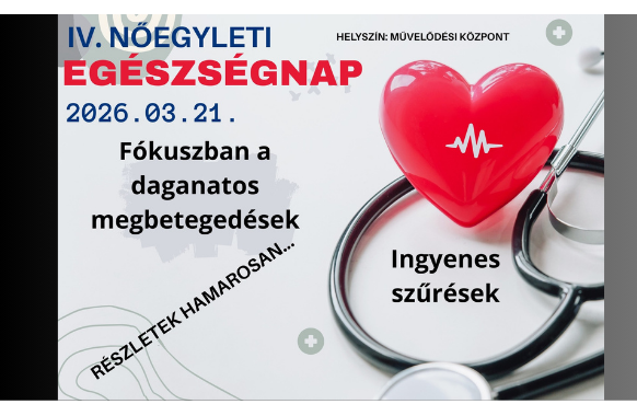 Nőegyleti egészségnap