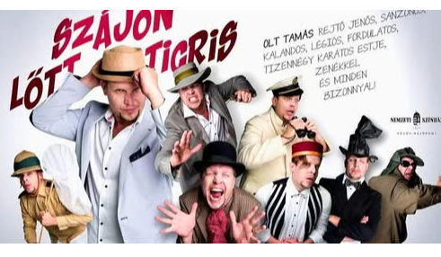 Szájon lőtt tigris