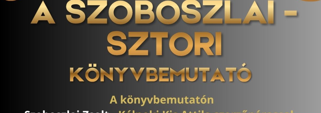 A Szoboszlai-sztori – könyvbemutató Hajdúszoboszlón!